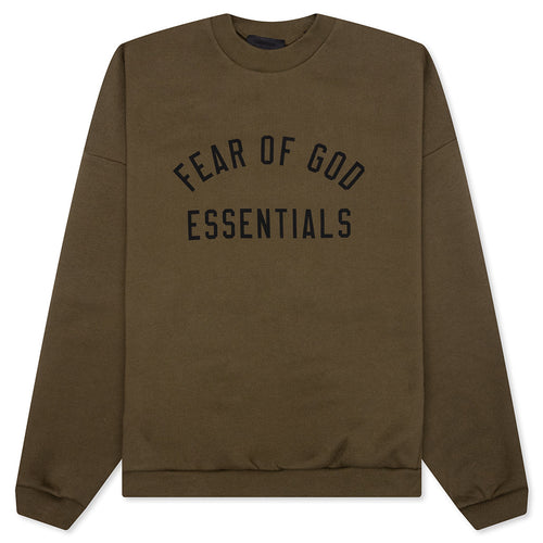 Fleece Crewneck - Olive