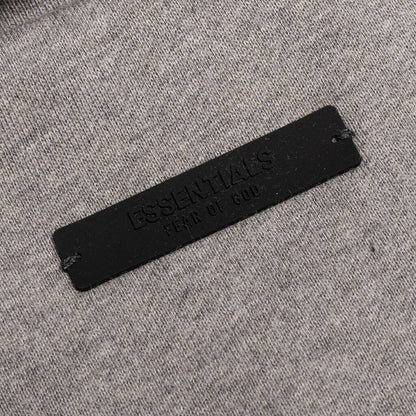 Fleece Polo - Heather Gray