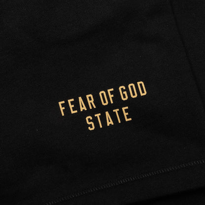 Fleece Soccer Short - Black