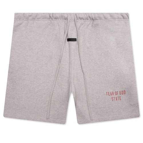 Fleece Soccer Short - Dark Heather