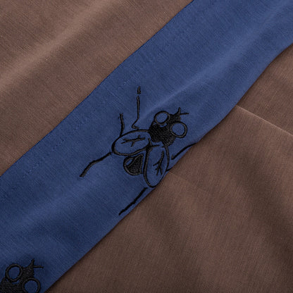 Flies Scuba Track Pant - Brown/Blue