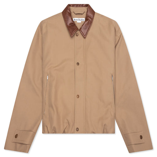 Twill Jacket - Khaki Beige