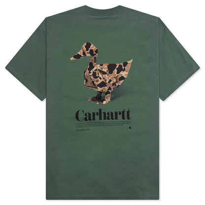 Fold Duck S/S T-Shirt - Duck Green