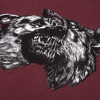 Dogs Tee - Maroon
