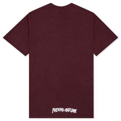 Dogs Tee - Maroon
