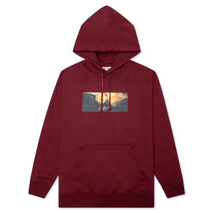 Explosion Hoodie - Maroon