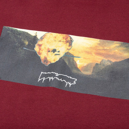 Explosion Hoodie - Maroon