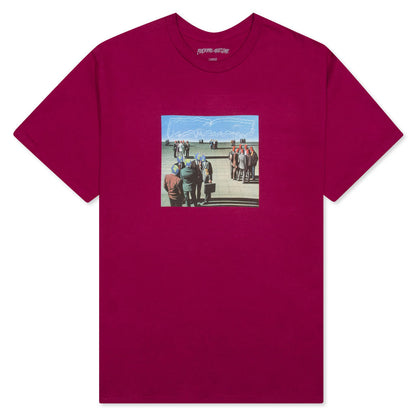 World Inc Tee - Berry