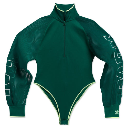 Adidas Originals x Ivy Park Mesh Body Suit - Dark Green