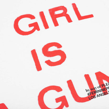 Girl Is A Gun T-Shirt - White