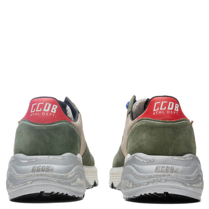 Running Sole - Beige/Light Green/Brown
