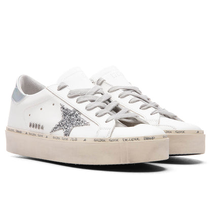 Women's Hi Star "Glitter Star" - White/Silver