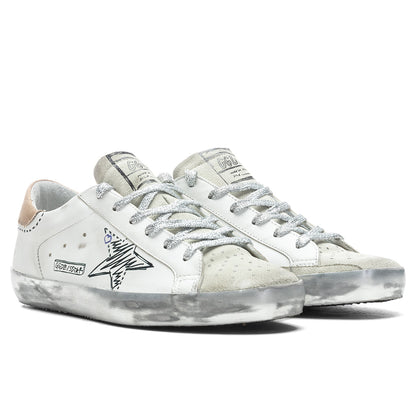 Women's Super-Star Sneakers - White/Ice/Beige