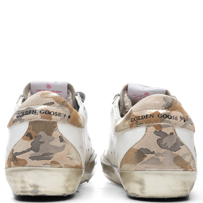 Women's Super-Star Sneakers - White/Taupe/Night Blue