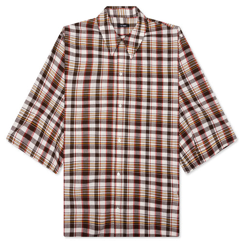 Hacienda S/S Shirt - Brown Check