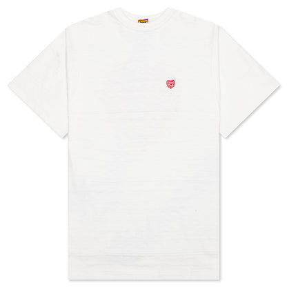 Heart Badge T-Shirt - White