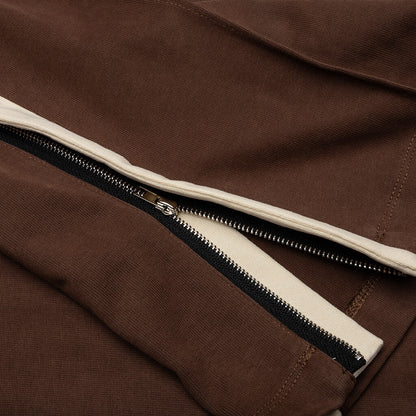 Heavy Cotton Track Pant - Brown