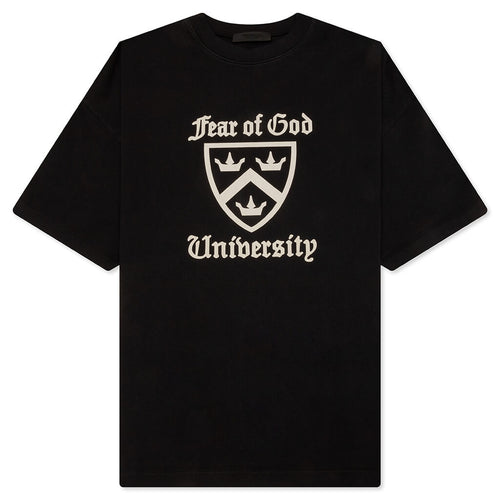 Heavy Crewneck Tee - Black