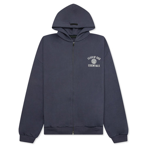 Heavy Fleece Fullzip Hoodie - Marine
