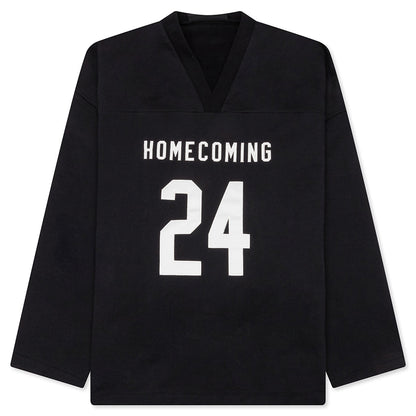 Heavy Fleece Hockey Jersey - Black