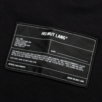 Patch Tee - Basalt Black