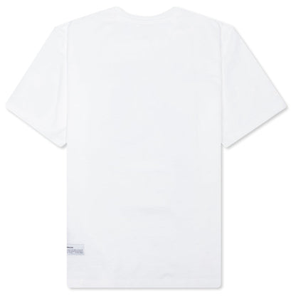 S/S T-Shirt ES OS Herons - White/Yellow