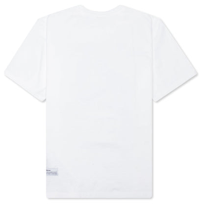 S/S Tee ES OS Heron Nightshift - White/Pink