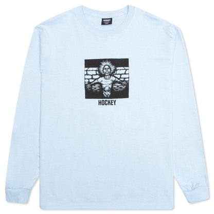 Crippling L/S Tee - Light Blue