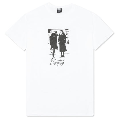 Private Demons Tee - White