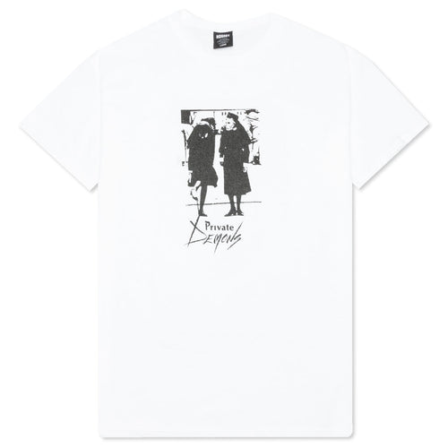 Private Demons Tee - White