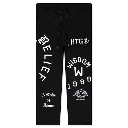 Honor The Gift Belief Sweatpant - Black