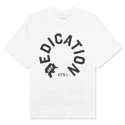 HTG Dedication S/S Tee - White