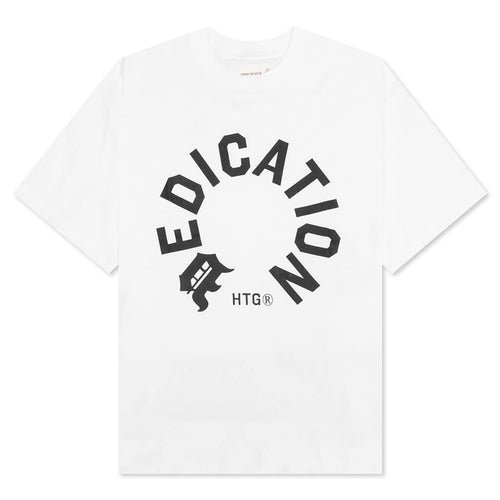 HTG Dedication S/S Tee - White