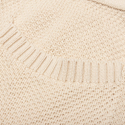 Knit H Shorts - Bone