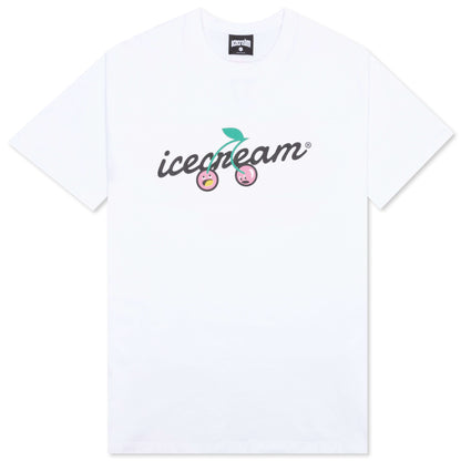 Cherry S/S Tee - White