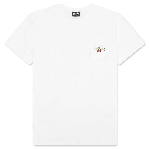 Cherry S/S Tee - White