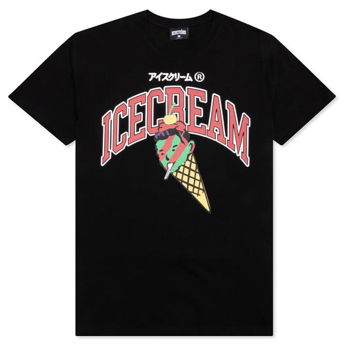 College S/S Tee - Black