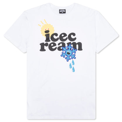 Cracks S/S Tee - White