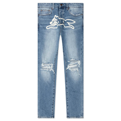 Cream Jean - Blue