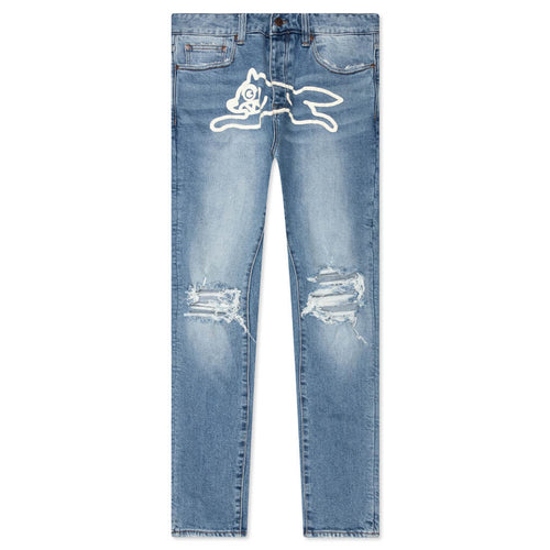 Cream Jean - Blue