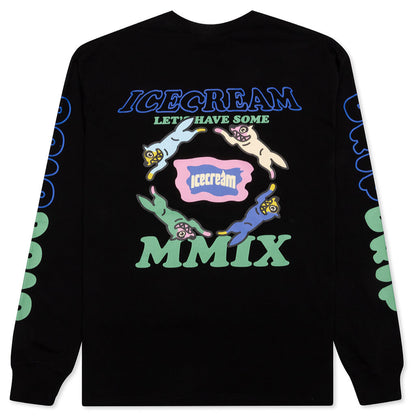 Drip L/S Knit - Black