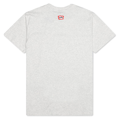 Flag S/S Tee - Light Heather Grey