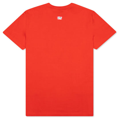 Fossil Fuel S/S Tee - Fiery Red