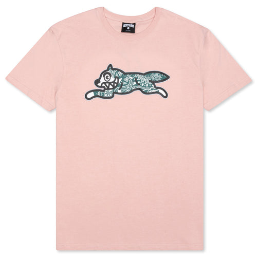 Paisley S/S Tee - Rose Smoke