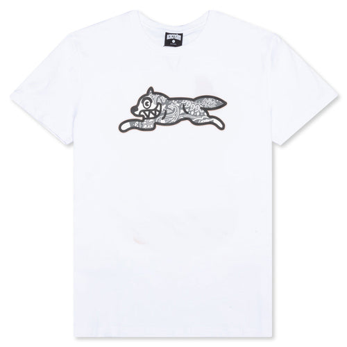 Paisley S/S Tee - White