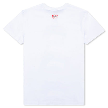 Paisley S/S Tee - White