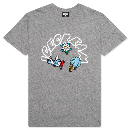 Rising S/S Knit - Heather Grey