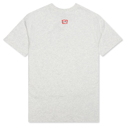 Running Dog S/S Tee - Light Heather Grey