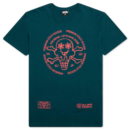 Snow Patrol S/S Tee - Deep Teal