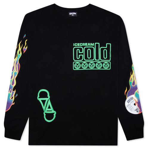 Vol 1 Burner L/S Tee - Black